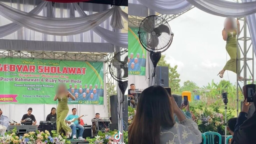 ‘Wanita jadian’ berjoget, cemari majlis selawat