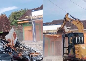 Suami roboh rumah, berang isteri terima lamaran lelaki lain