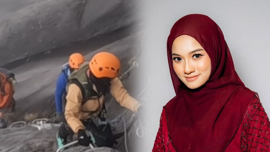 Hawa Rizwana takluk Via Ferrata tertinggi di dunia
