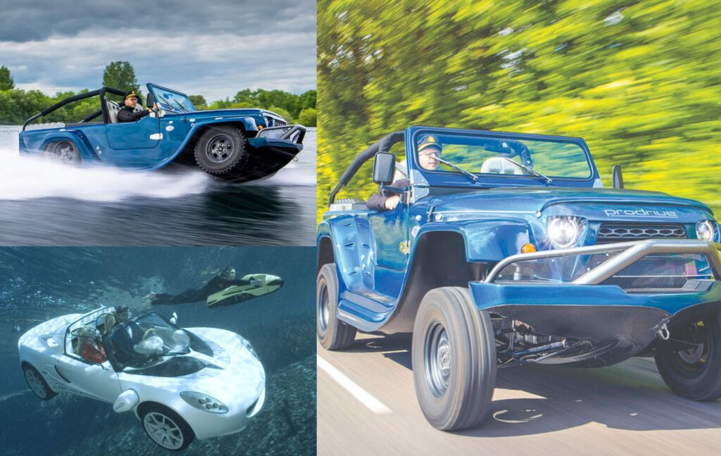 Evolusi kenderaan amfibia, inovasi mobiliti dua alam yang semakin maju