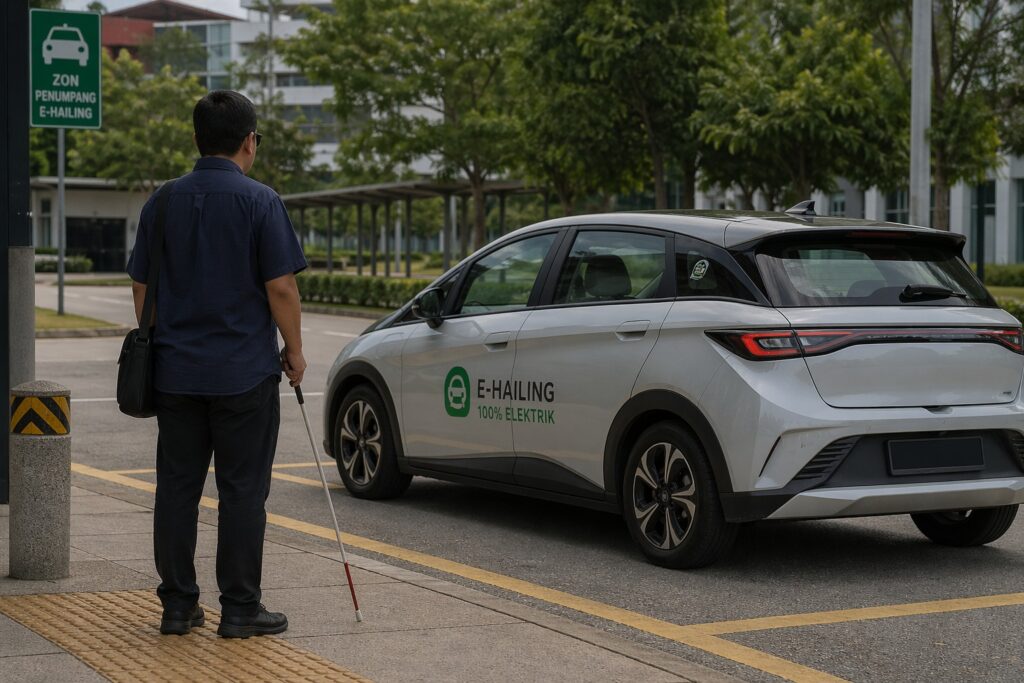 OKU buta kini tewas dengan kereta EV