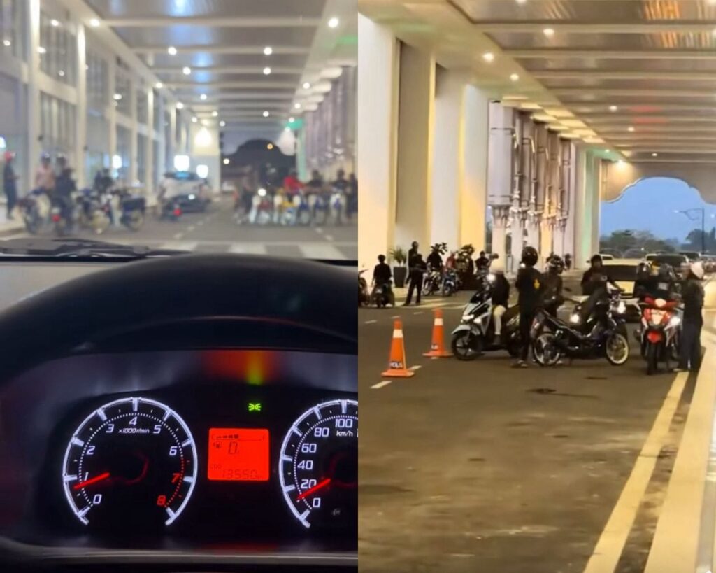 ‘Depan balai ketibaan juga rempit mahu rem motor’