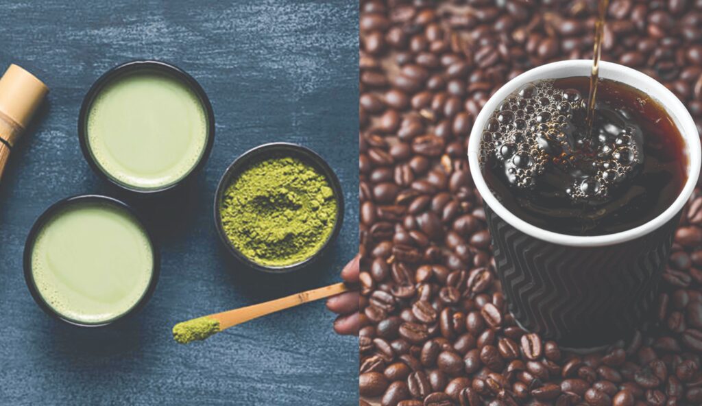 Matcha atau kopi, mana lebih baik?