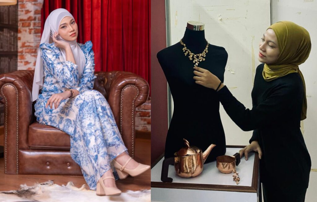 Najwa impi miliki kedai barang kemas