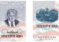 Pasport Amerika tampil wajah Presiden Trump