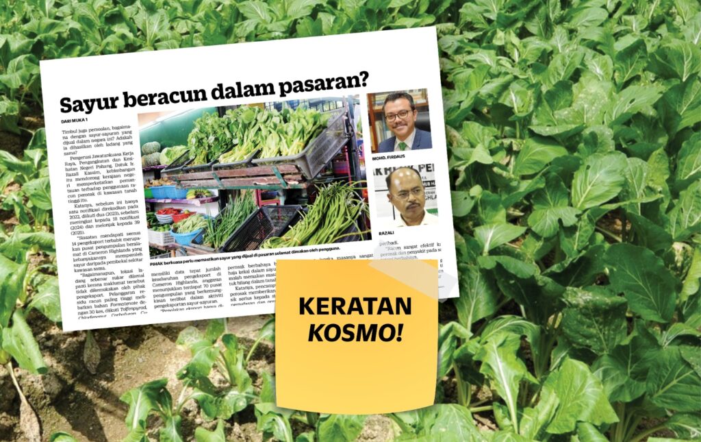 40 tahun guna racun haram