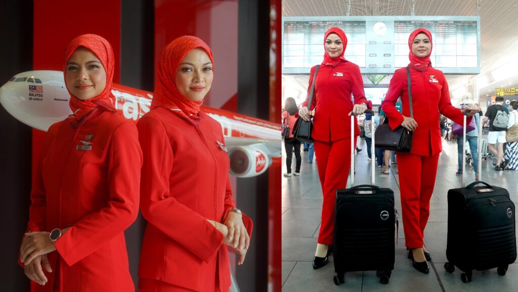 Seragam berhijab, kemenangan pramugari Muslim