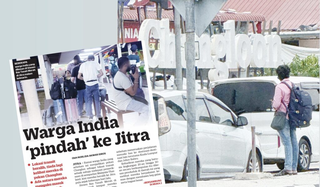 Warga India kembali ke Changlun