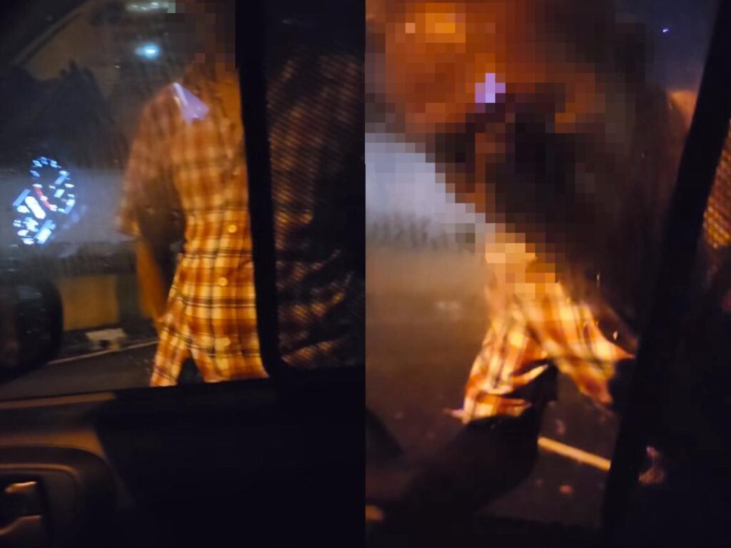 ‘Seram, tiba-tiba dia berdiri sebelah pintu kereta’