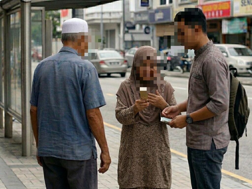 Taktik jual telefon, warga emas ‘scam’ orang ramai