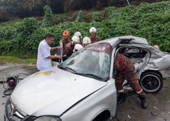 Dua maut kemalangan dua kenderaan