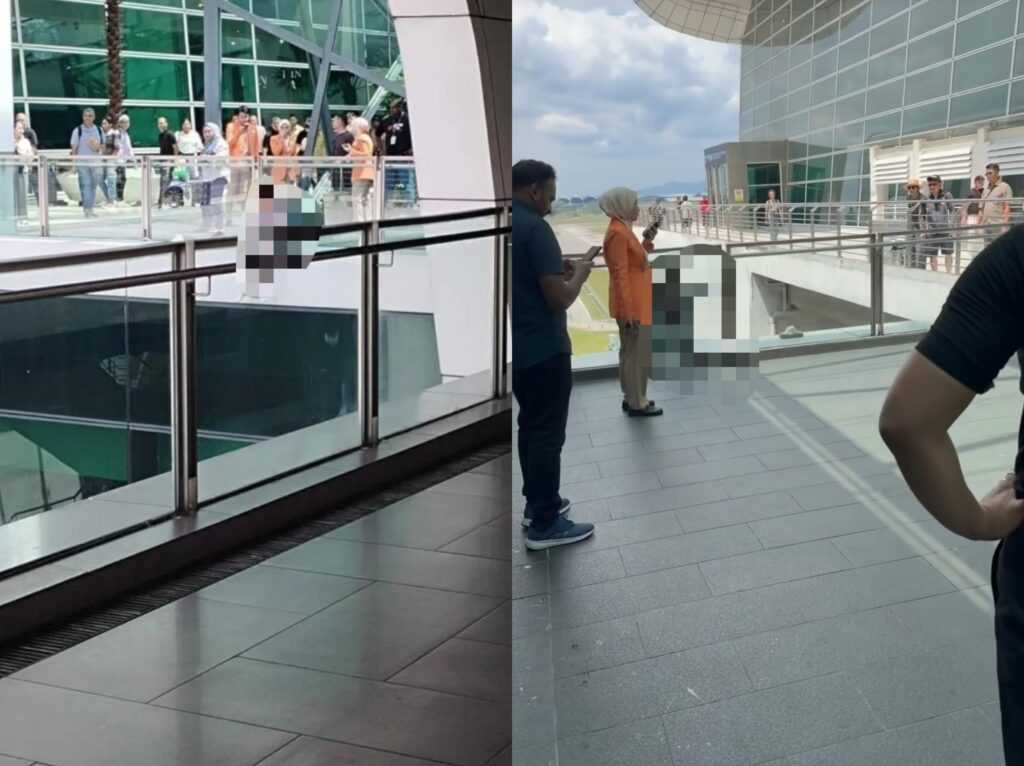 Tular video dakwaan dua individu terjatuh di KLIA2