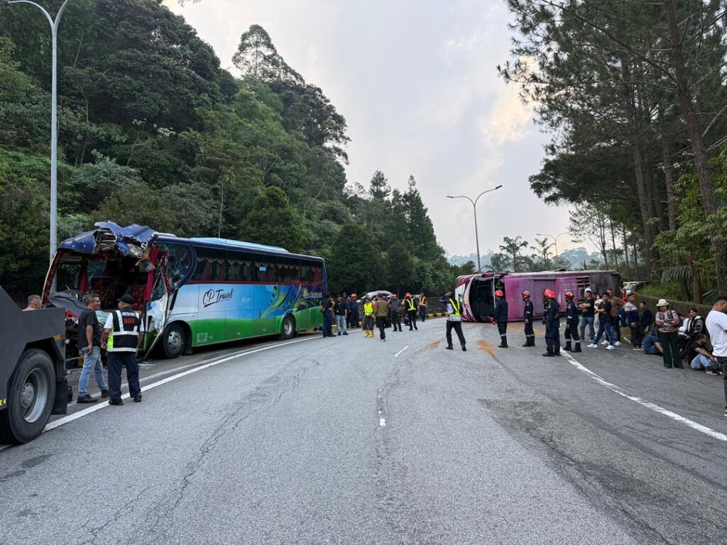 Pemandu bas nahas Genting Highlands ditahan, ada 29 saman trafik