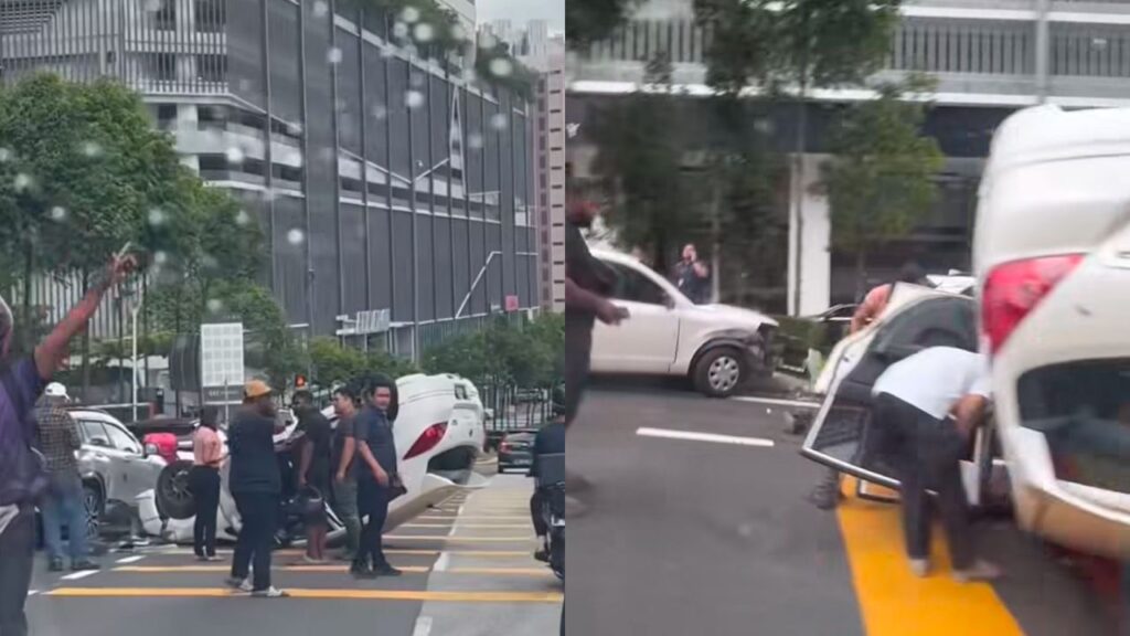 Pesara tentera alami masalah kesihatan punca kemalangan 3 kenderaan