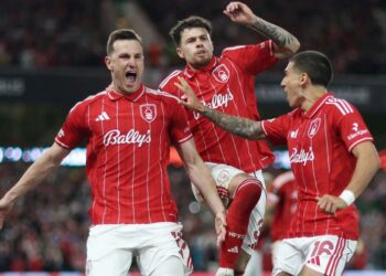 Liga Europa: Forest makin hampiri Istanbul