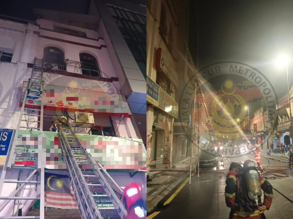 Seorang maut, 11 lagi terselamat rumah kedai terbakar