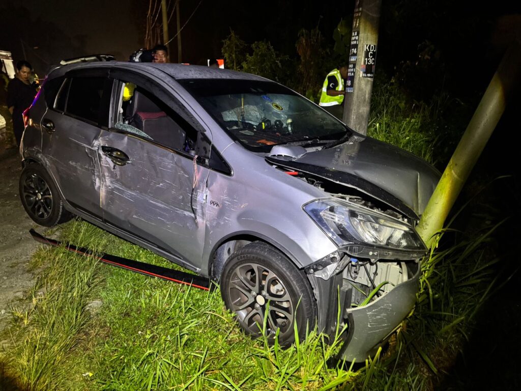 Kanak-kanak 10 tahun maut dirempuh pemandu Toyota Hilux positif ganja