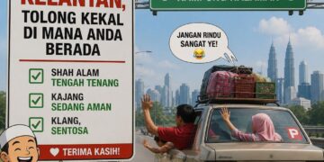 Orang Kelantan balik kampung, Lembah Klang jadi ‘tenang’