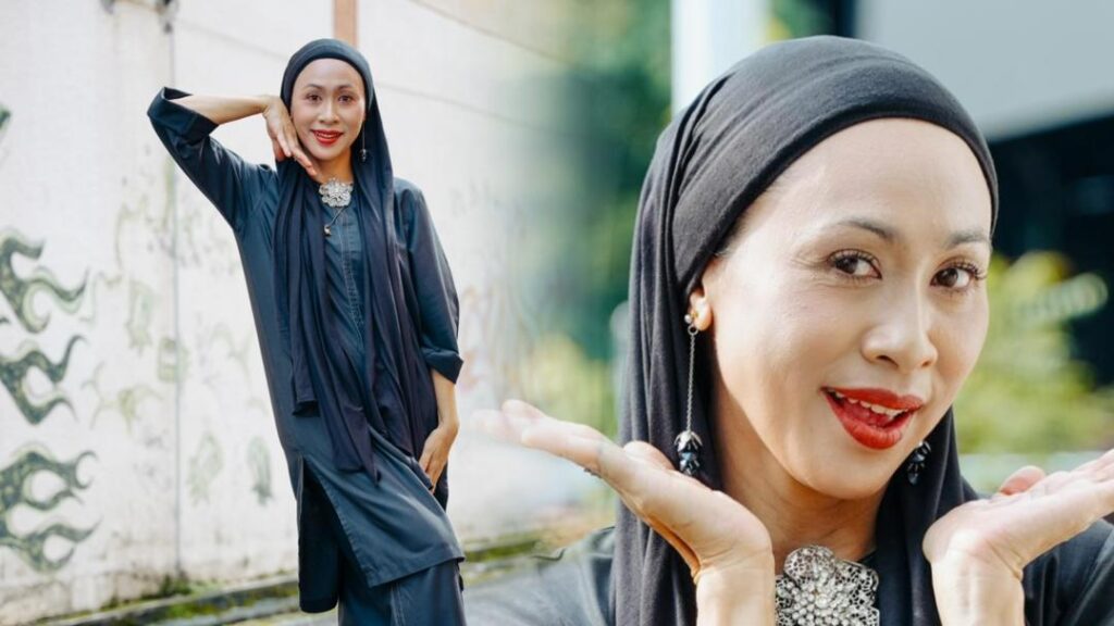 ‘Bertudung? Belum lagi, saya masih cuba-cuba’