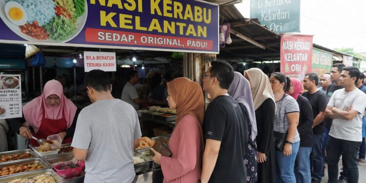 ‘Kami rindu nasi kerabu’