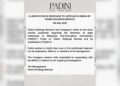 Padini nafi individu ditahan SPRM kakitangan syarikat
