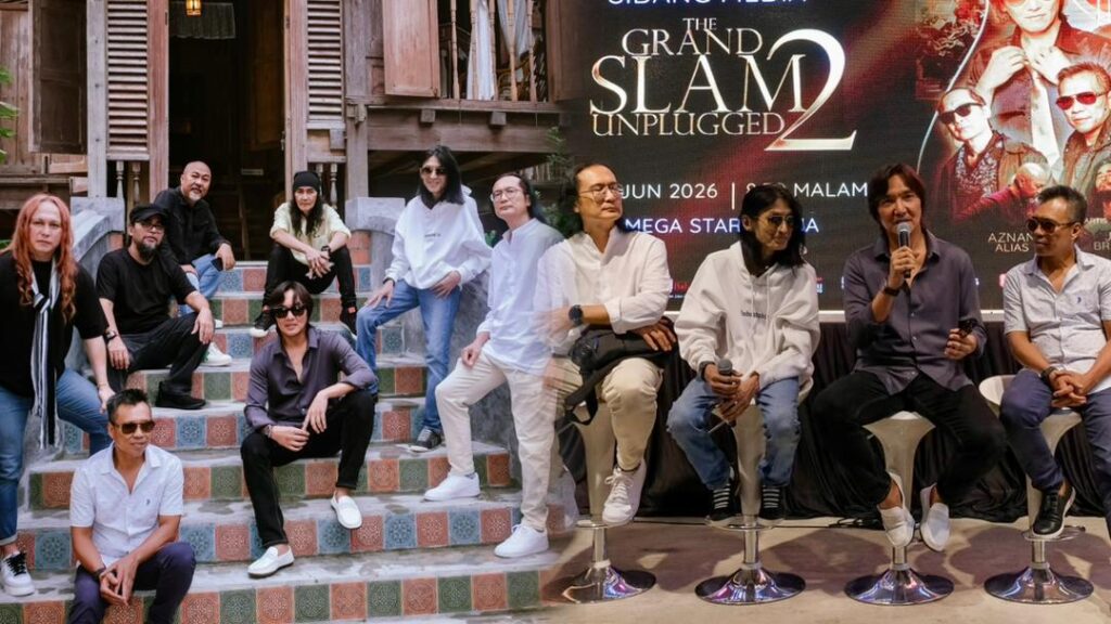 3 gitaris otai ‘kasi getar’ The Grand Slam Unplugged 2