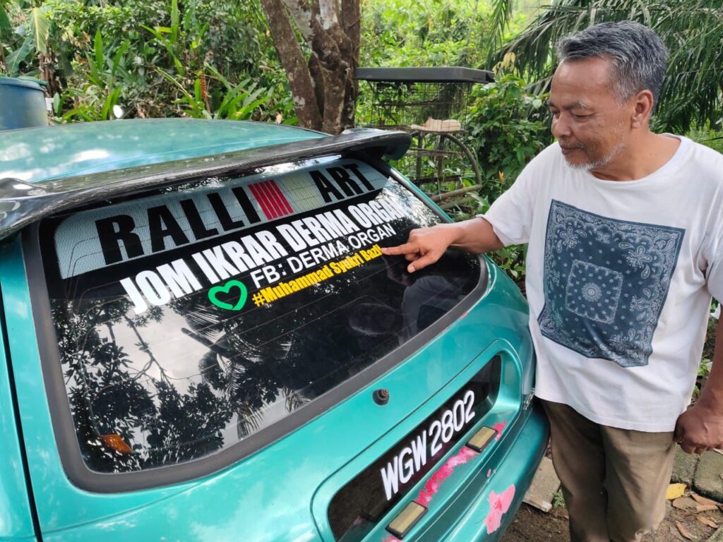 Keluarga arwah Syukri buat kempen derma organ