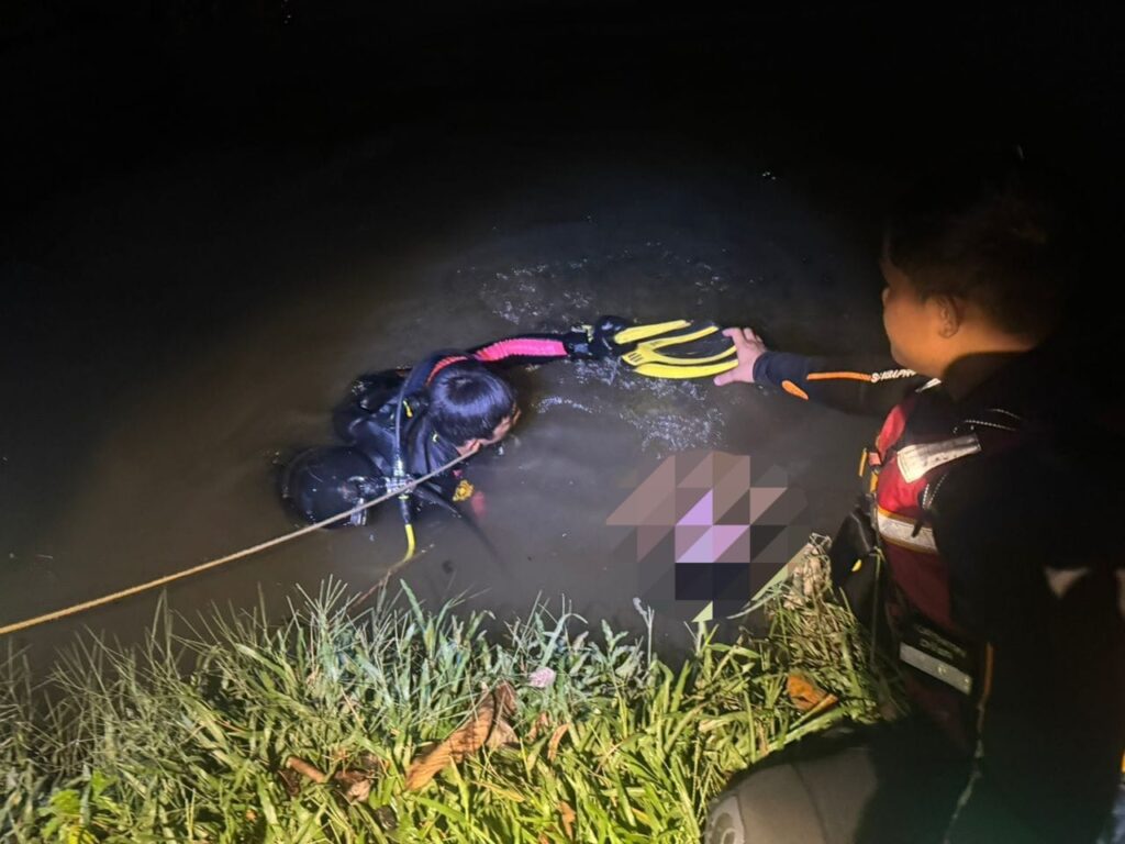 Mayat lelaki warga Myanmar ditemui di dasar tasik