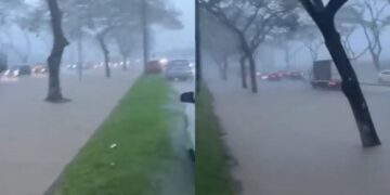 [VIDEO] Banjir kilat landa beberapa kawasan di Kulai