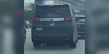 [VIDEO] Pandu Vellfire pun nak elak tol, kereta sewa atau curi?