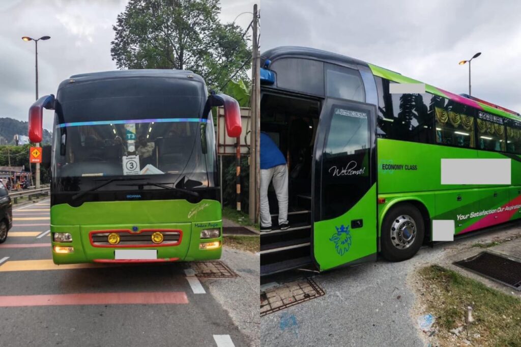 2 bas disita langgar syarat lesen pengendali