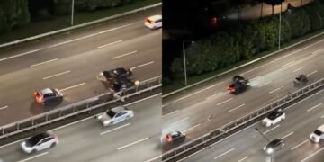 [VIDEO] Dah bagi ‘double signal’ pun masih laju
