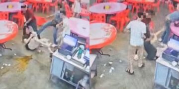 Berang dijeling punca lelaki mabuk amuk di restoran