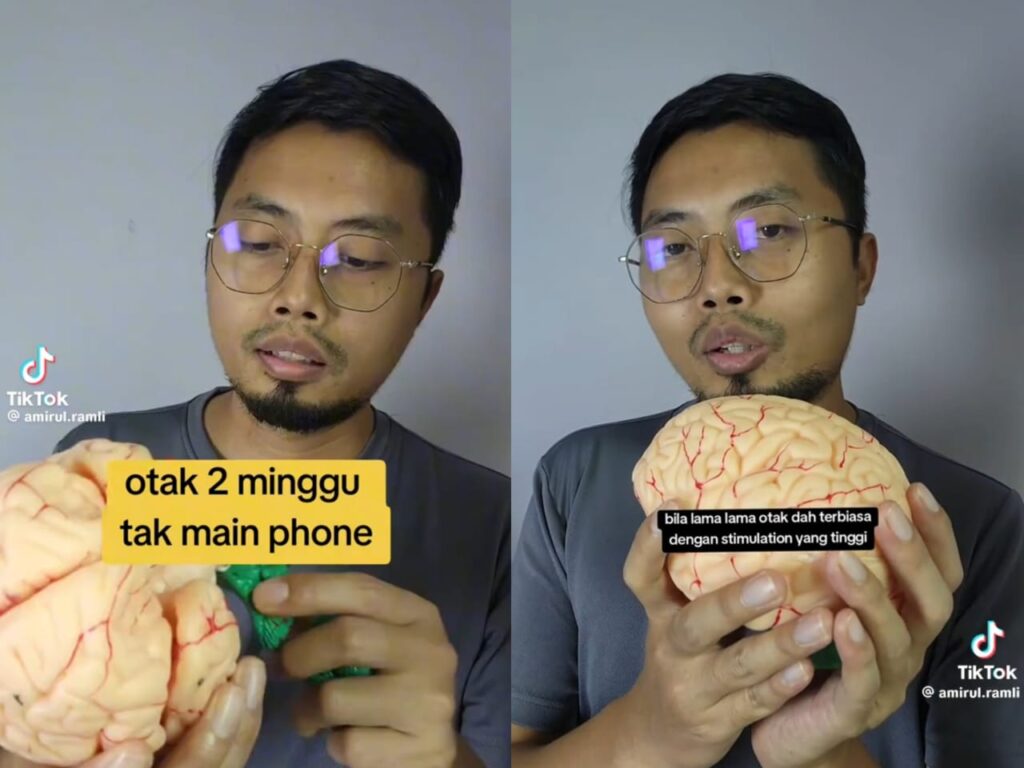 [VIDEO] ‘Dua minggu tak guna smartphone, otak jadi 10 tahun lebih muda’