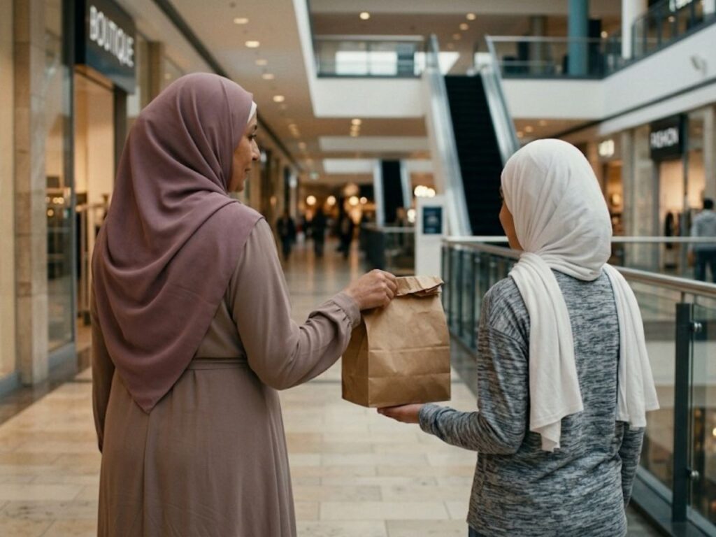 Baki bank tinggal RM2.43, remaja menangis wanita belanja makan