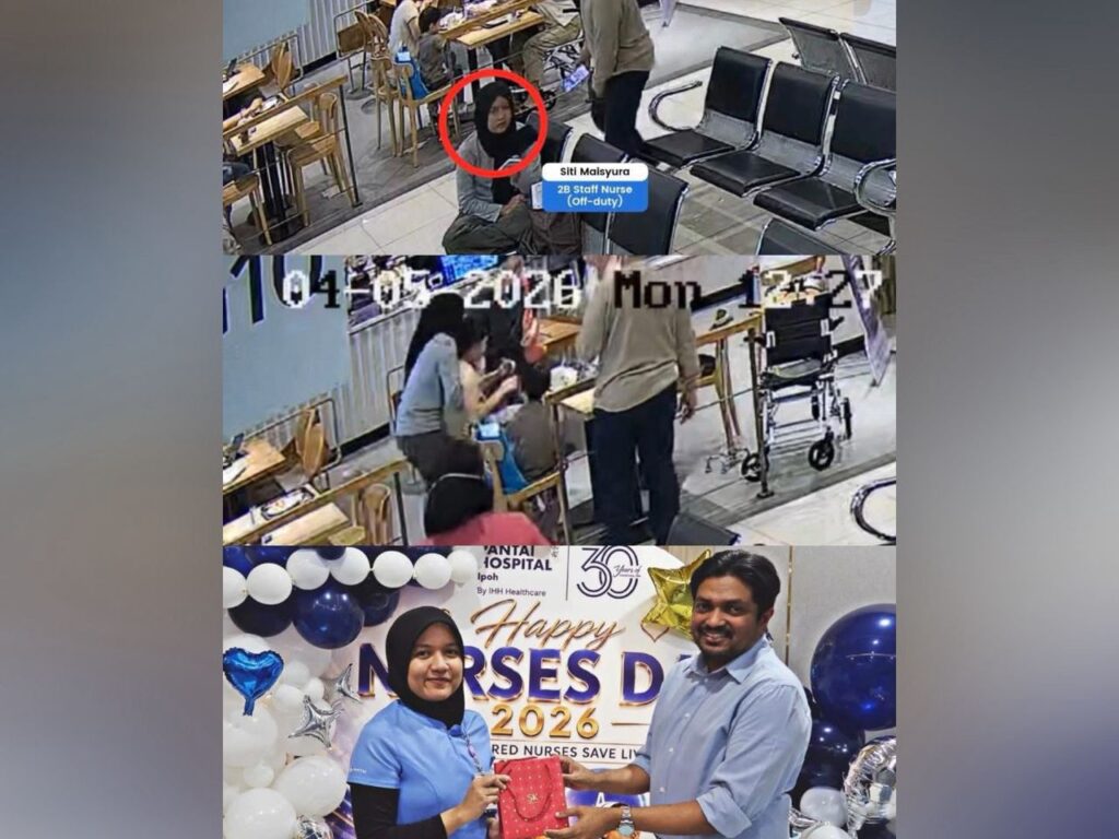 Tanpa uniform, dia tetap jururawat