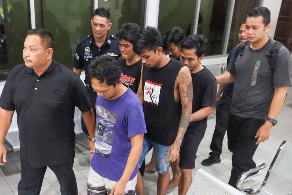 Lima Geng Rantau mengaku samun rumah kongsi pekerja asing