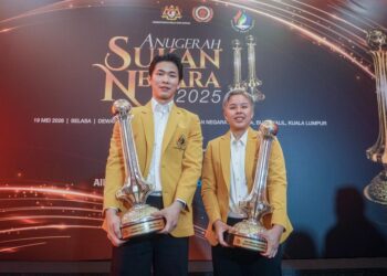 Tang Jie-Ee Wei rangkul pengiktirafan tertinggi sukan negara