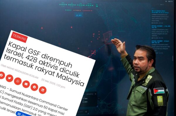 GSF 2.0: Lokasi peserta ditahan Israel belum diketahui sejak Isnin ...
