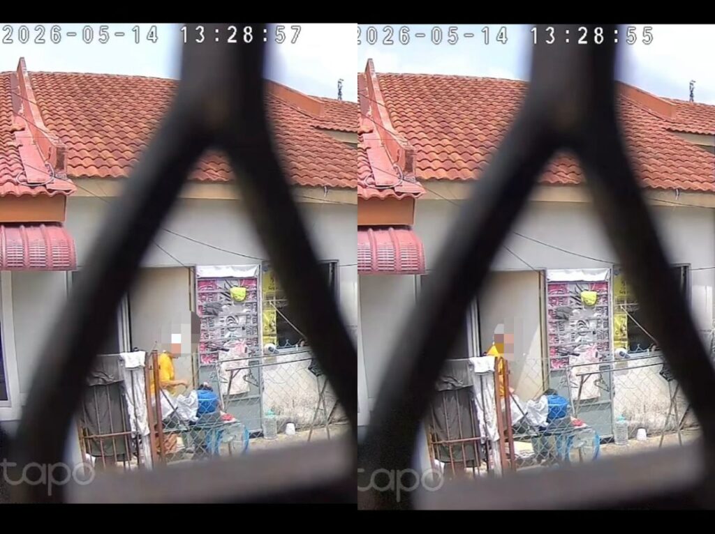[VIDEO] Tular wanita herdik, cuba kurung kanak-kanak di luar rumah