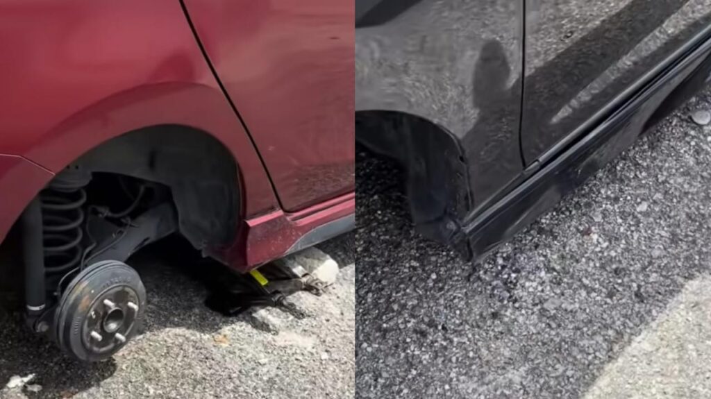Siapa curi tayar kereta bakal jururawat Kuala Pilah?
