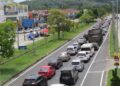 Perantau mula pulang, kenderaan bertali arus masuk Kelantan