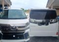 Toyota Vellfire milik pemain bola sepak disita
