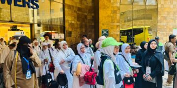 Jemaah haji mula bergerak ke Arafah