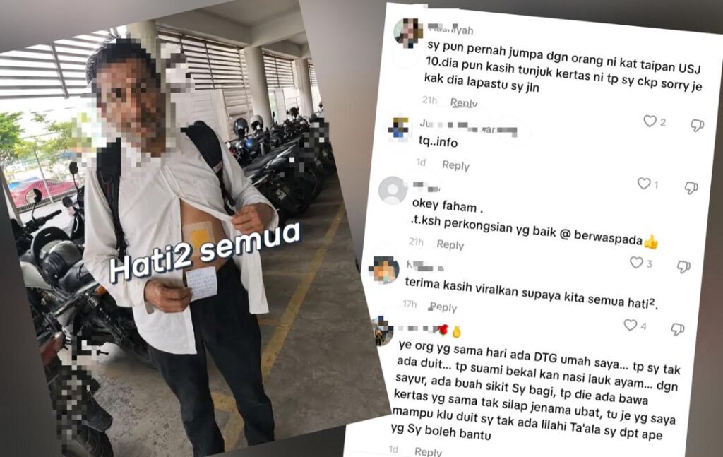 Modal tampal plaster besar, buat muka sedih untuk ‘pancing’ duit
