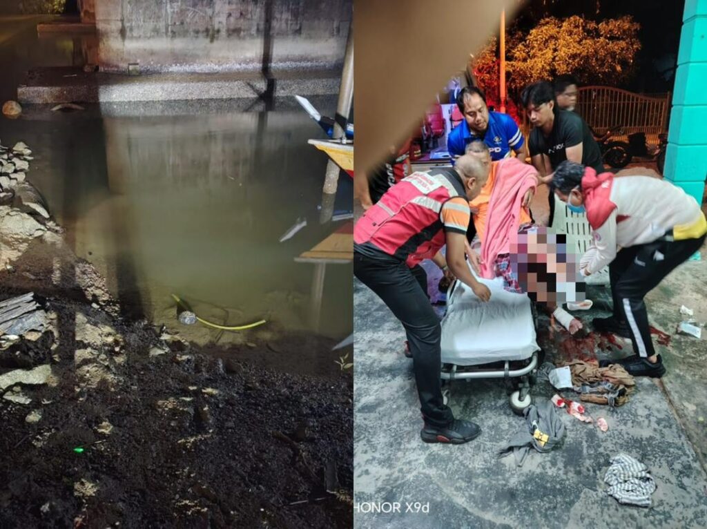 Lelaki cedera digigit buaya di Port Dickson