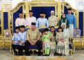 Agong, Permaisuri santap Aidiladha bersama keluarga di Istana Bukit Serene