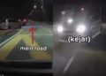 [VIDEO] ‘Cik kak, awaklah kena stop dulu, orang tu main road’