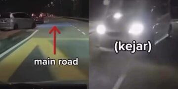 [VIDEO] ‘Cik kak, awaklah kena stop dulu, orang tu main road’