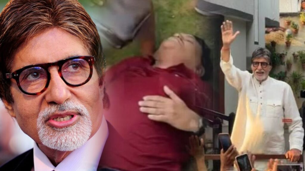 Pengsan sebab nak tengok Amitabh Bachchan